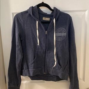 Hollister full zip hoodie
